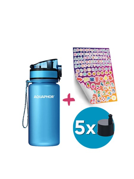 Филтрираща бутилка City 350ml. (с 5 филтъра) Филтрираща бутилка City 350ml. (с 5 филтъра)