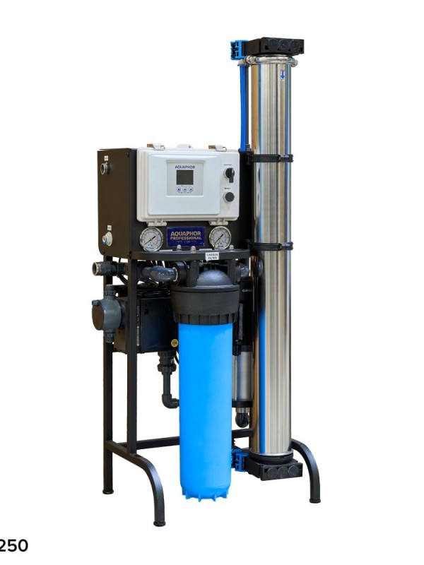 Система с обратна осмоза до 250 литра на час APRO Black Edition 250