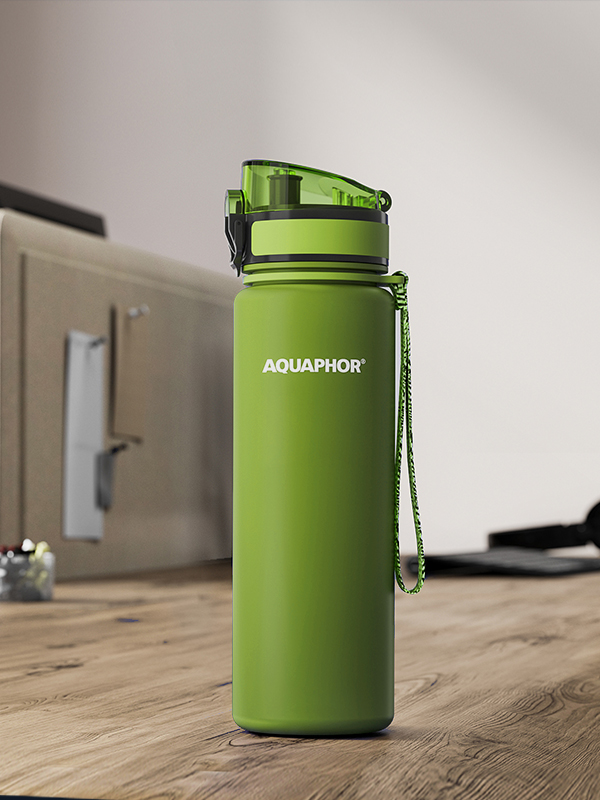 Филтрираща бутилка City 800ml. (с 3 филтъра) и комплект стикери!