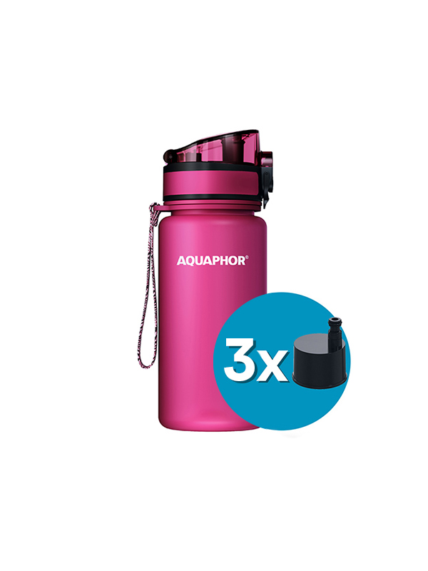 Филтрираща бутилка City 350ml. (с 3 филтъра)