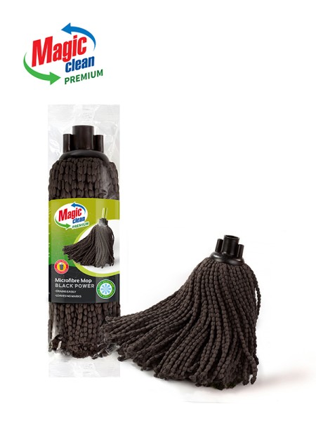 Magic Clean БЪРСАЛКА PREMIUM МИКРОФИБЪР ВЪЖЕ, КОНУСНА РЕЗБА Green и Black Power Magic Clean БЪРСАЛКА PREMIUM МИКРОФИБЪР ВЪЖЕ, КОНУСНА РЕЗБА Green и Black Power