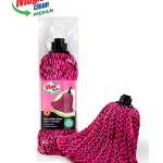 Magic Clean БЪРСАЛКА PREMIUM Въже микрофибър, Конусна резба, Red и Blue power 