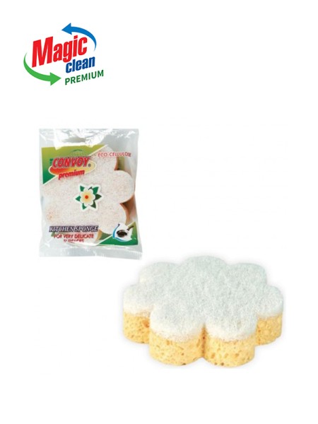 Magic Clean ГЪБА ЦЕЛУЛОЗНА PREMIUM МАРГАРИТКА ЗА ДЕЛИКАТНИ ПОВЪРХНОСТИ