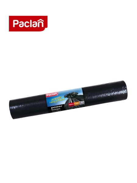 Paclan ТОРБИ ЗА СМЕТ, 120 Л, POWER, 20 БР.  Paclan ТОРБИ ЗА СМЕТ, 120 Л, POWER, 20 БР.