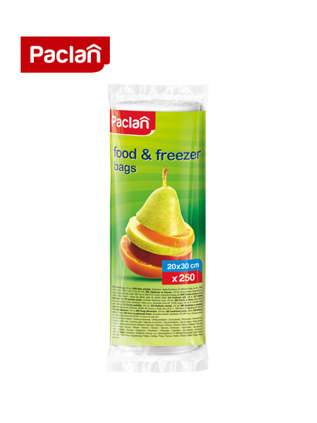Paclan ПЛИКОВЕ ЗА СЪХРАНЕНИЕ И ЗАМРАЗЯВАНЕ 20 Х 30 СМ Paclan ПЛИКОВЕ ЗА СЪХРАНЕНИЕ И ЗАМРАЗЯВАНЕ 20 Х 30 СМ