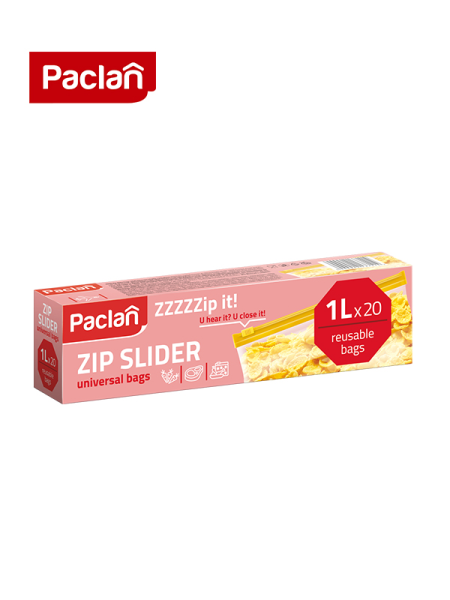 Paclan ПЛИКОВЕ С ЦИП ZZZIP IT ZIP 1 Л., 20 БР.