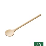 Дървена лъжица за готвене кръгла 28 см