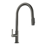 FRANKE Maris Slim Clear Water J PVD Pulldown комбиниран трипътен смесител