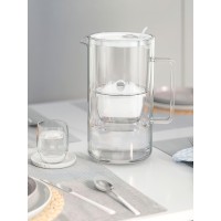 Стъклена филтрираща кана Гласс, 2.5л с 4 филтъра MFP Mg