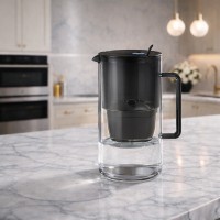 Стъклена филтрираща кана Гласс, 2.5л с 3 филтъра MFP Mg