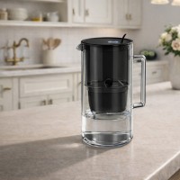 Стъклена филтрираща кана Гласс, 2.5л с 3 филтъра MFP Mg