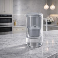 Стъклена филтрираща кана Гласс, 2.5л с 3 филтъра MFP Mg