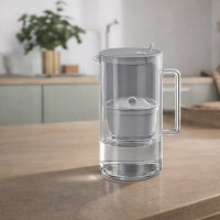 Стъклена филтрираща кана Гласс, 2.5л с 3 филтъра MFP Mg