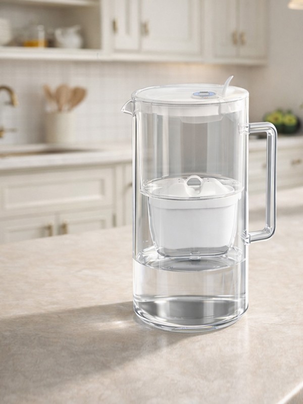 Стъклена филтрираща кана Гласс, 2.5л