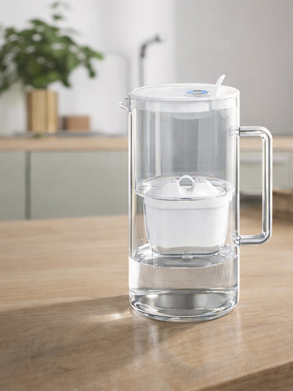 Стъклена филтрираща кана Гласс, 2.5л