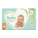 PAMPERS Premium Care Размер 3, пелени, MB, 120бр.