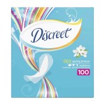 DISCREET Део Морски бриз, дамски превръзки, 100 бр.