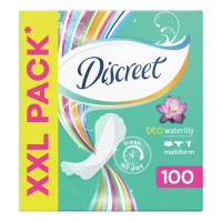 DISCREET Део Водна лилия, дамски превръзки, 100бр. DISCREET Део Водна лилия, дамски превръзки, 100бр.