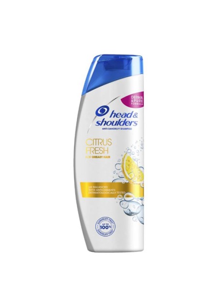 Head & Shoulders Шампоан цитрус, 400МЛ Head & Shoulders Шампоан цитрус, 400МЛ