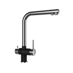  SCHOCK Комбиниран трипътен смесител Vitus Fix Puro + Inox