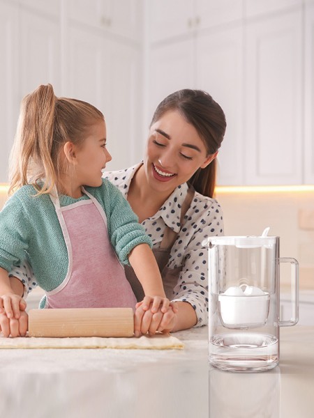 Стъклена филтрираща кана Гласс, 2.5л с 3 филтъра MFP Mg Стъклена филтрираща кана Гласс, 2.5л с 3 филтъра MFP Mg