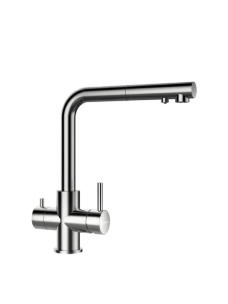 Комбиниран смесител SCHOCK Vitus PULL-OUT Inox