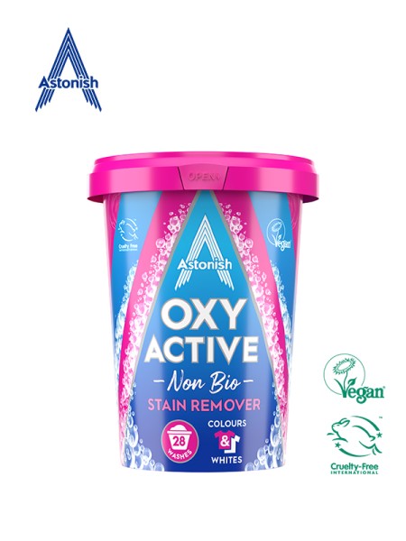 Astonish OXY ACTIVE за премахване на петна 625 г Astonish OXY ACTIVE за премахване на петна 625 г