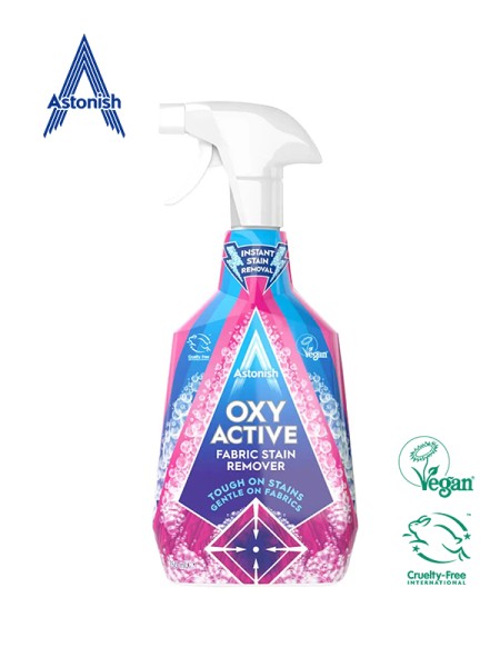 Astonish OXY Active Спрей за премахване на петна 750мл Astonish OXY Active Спрей за премахване на петна 750мл