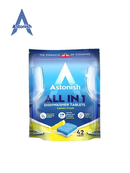 Astonish Tаблети за съдомиялна машина 42 бр. Astonish Tаблети за съдомиялна машина 42 бр.