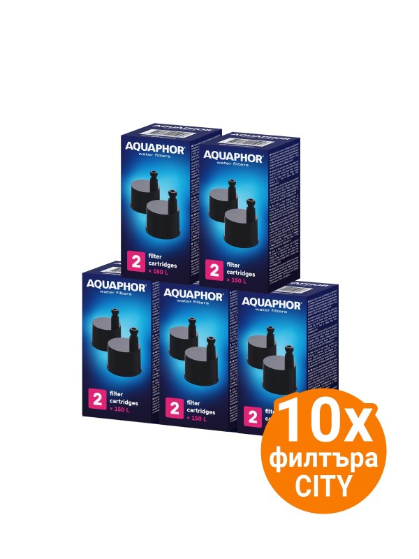 Филтър за бутилка City, 10 бр.