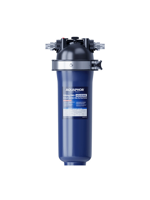 Предфилтърен корпус Aquaphor Viking PRO, за студена вода, стъклопласт — 3