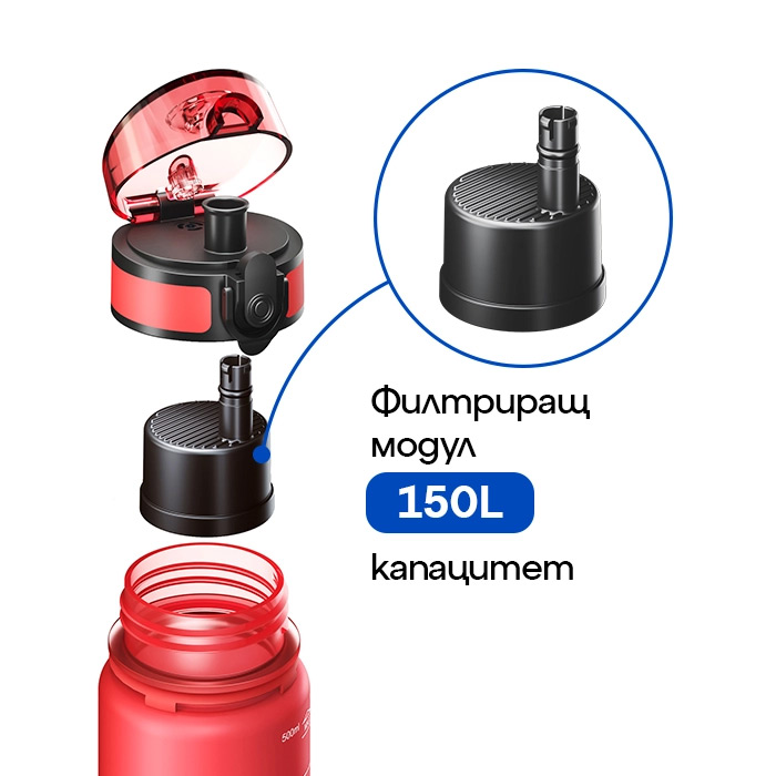 Филтрираща бутилка City 500ml. — 50
