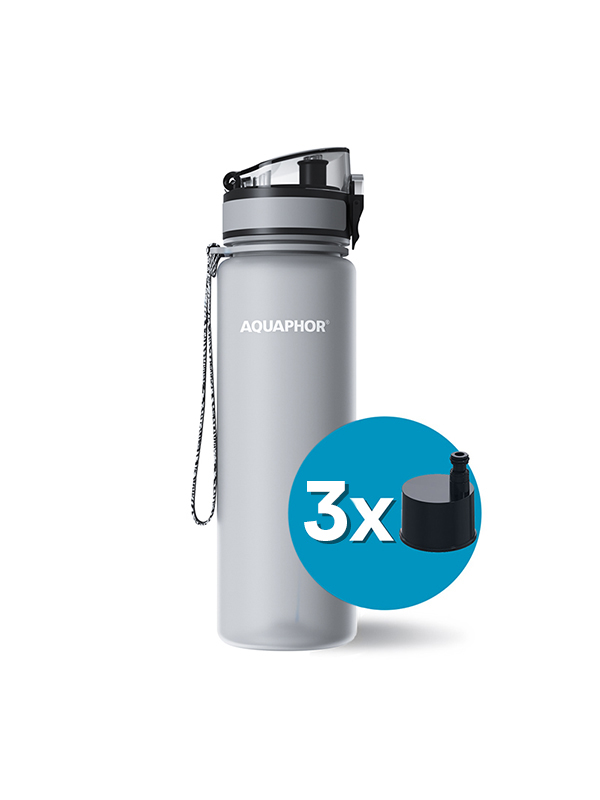 Филтрираща бутилка City 500ml. (с 3 филтъра)