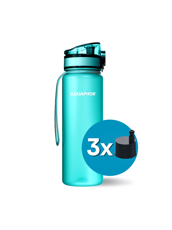 Филтрираща бутилка City 500ml. (с 3 филтъра) — 4