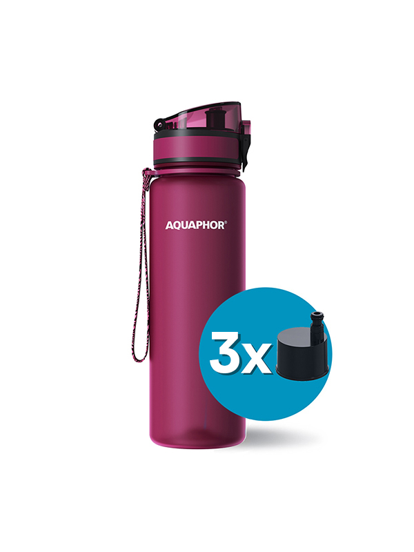 Филтрираща бутилка City 500ml. (с 3 филтъра) — 12