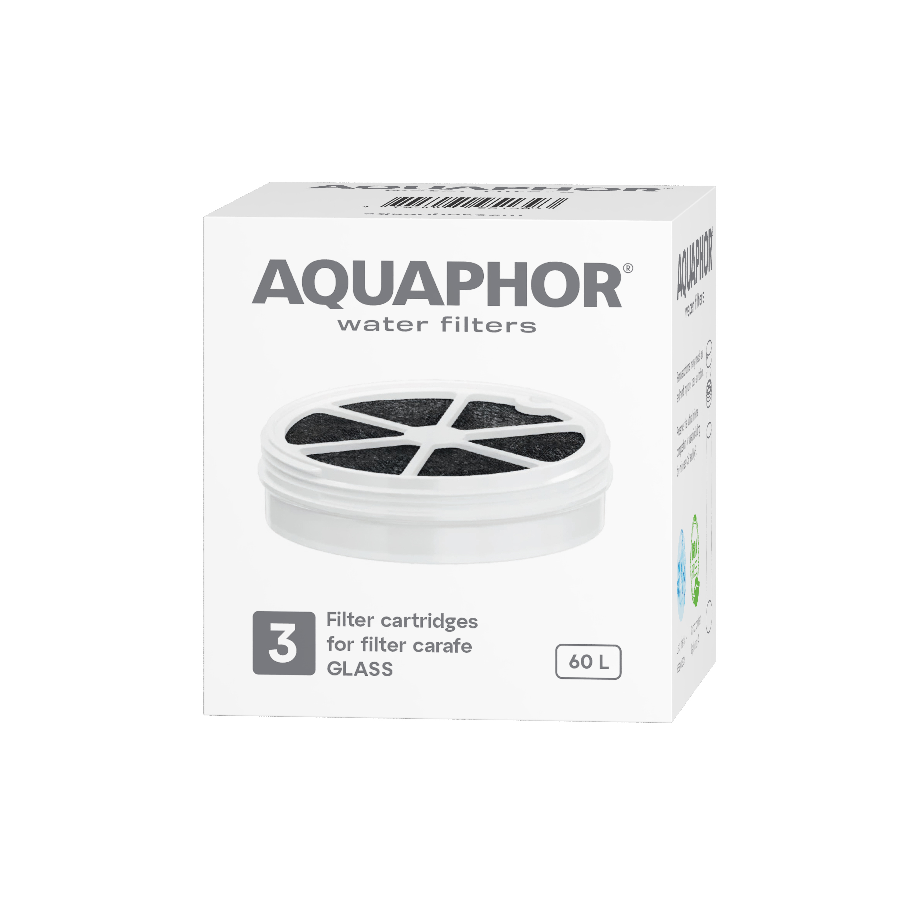 Aquaphor филтри за стъклена гарафа, 3 броя — 3